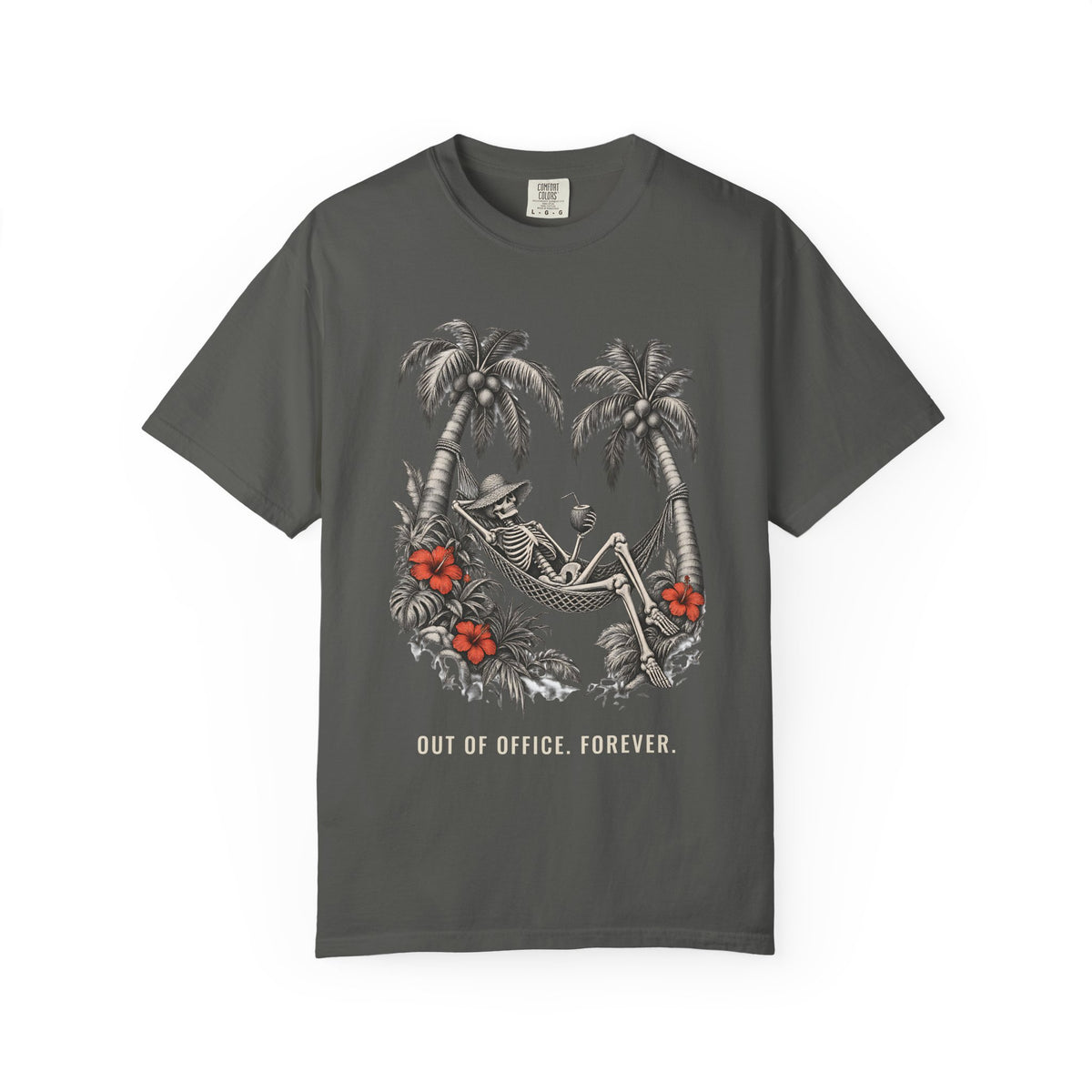 Out Of Office Forever Shirt | Funny Retirement Beach Tee | Comfort Colors T-Shirt