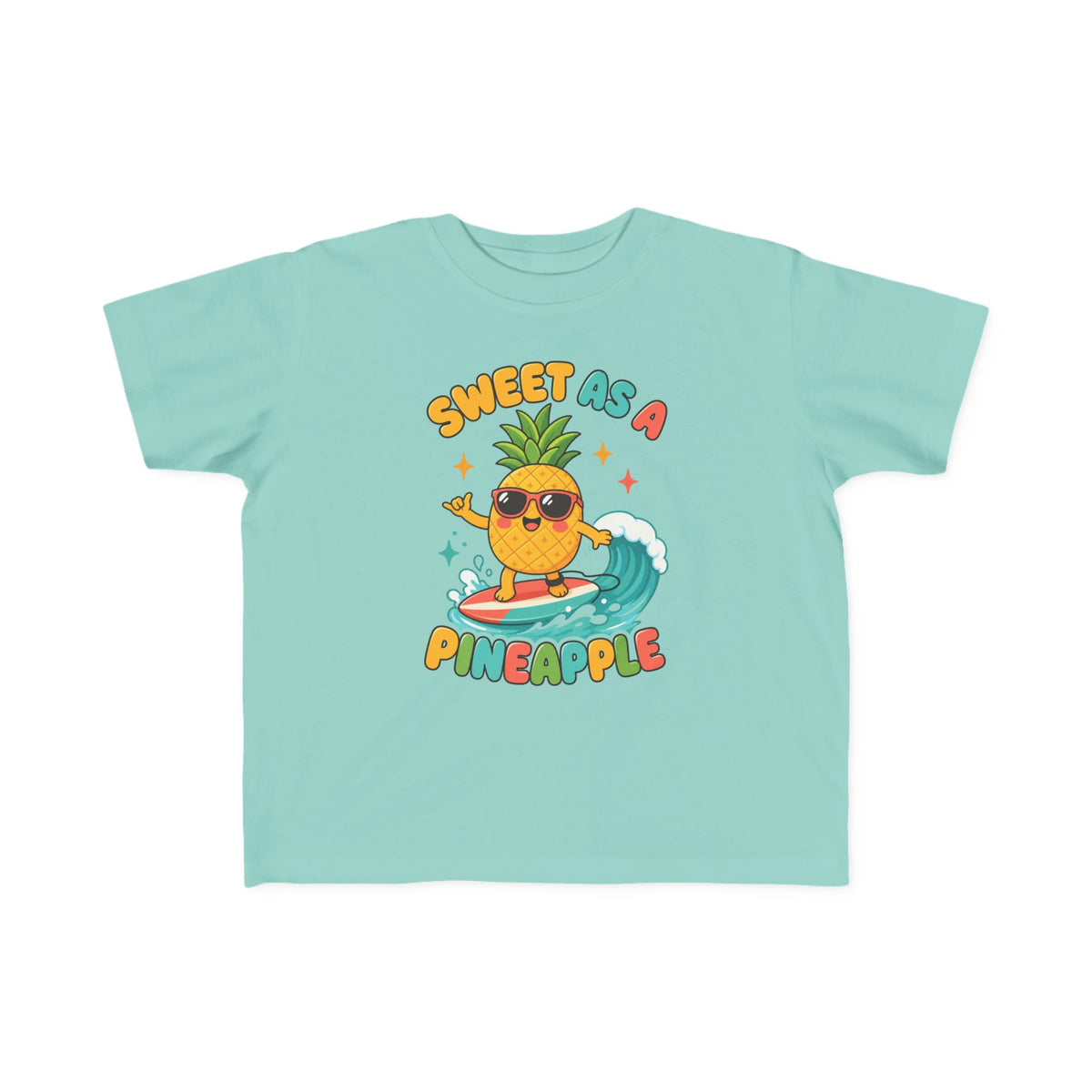 Sweet As A Pineapple Kids Tee | Pineapple Kids Shirt | Toddler Beach T-Shirt | Surf Kid Gift