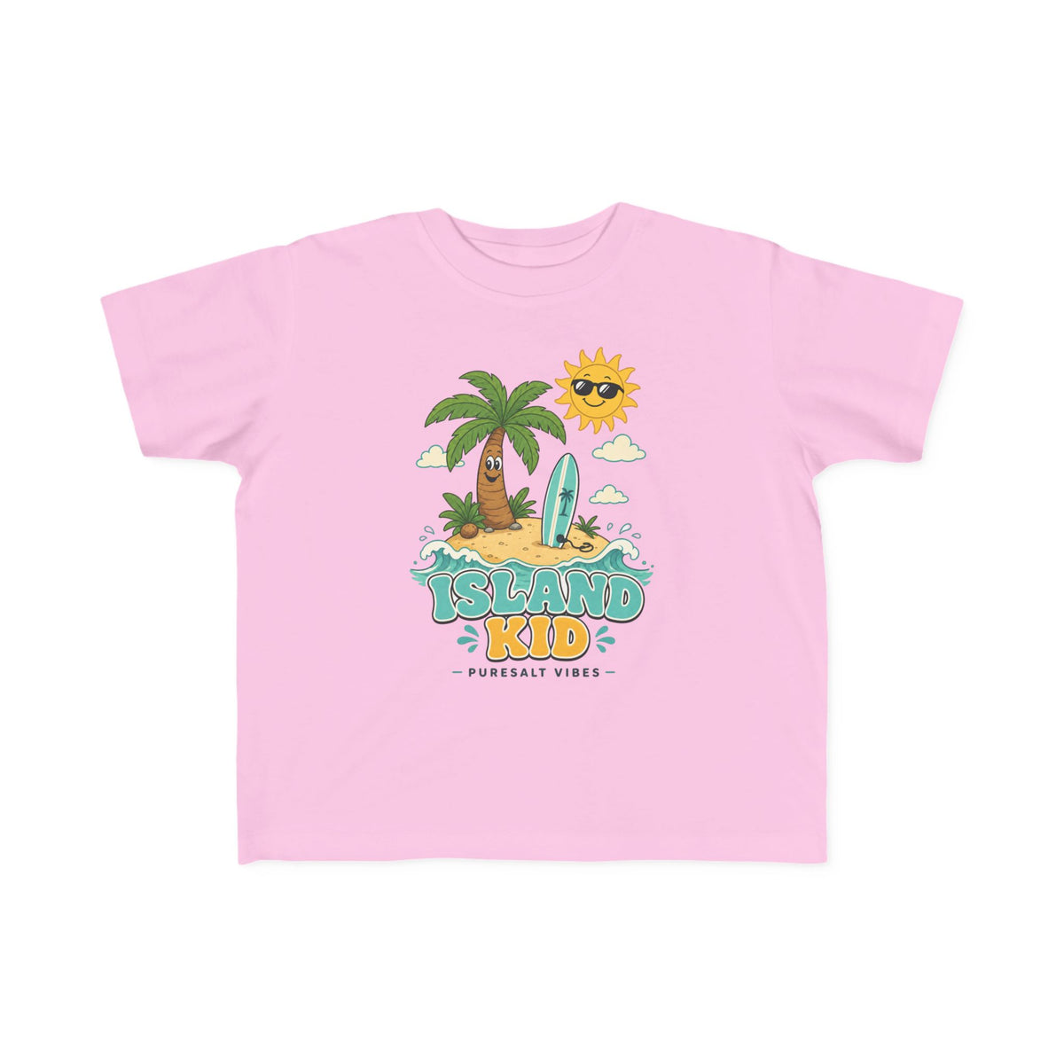 Island Kid Kids Tee | Island Kid Shirt | Toddler Beach T-Shirt | Surf Kid Gift