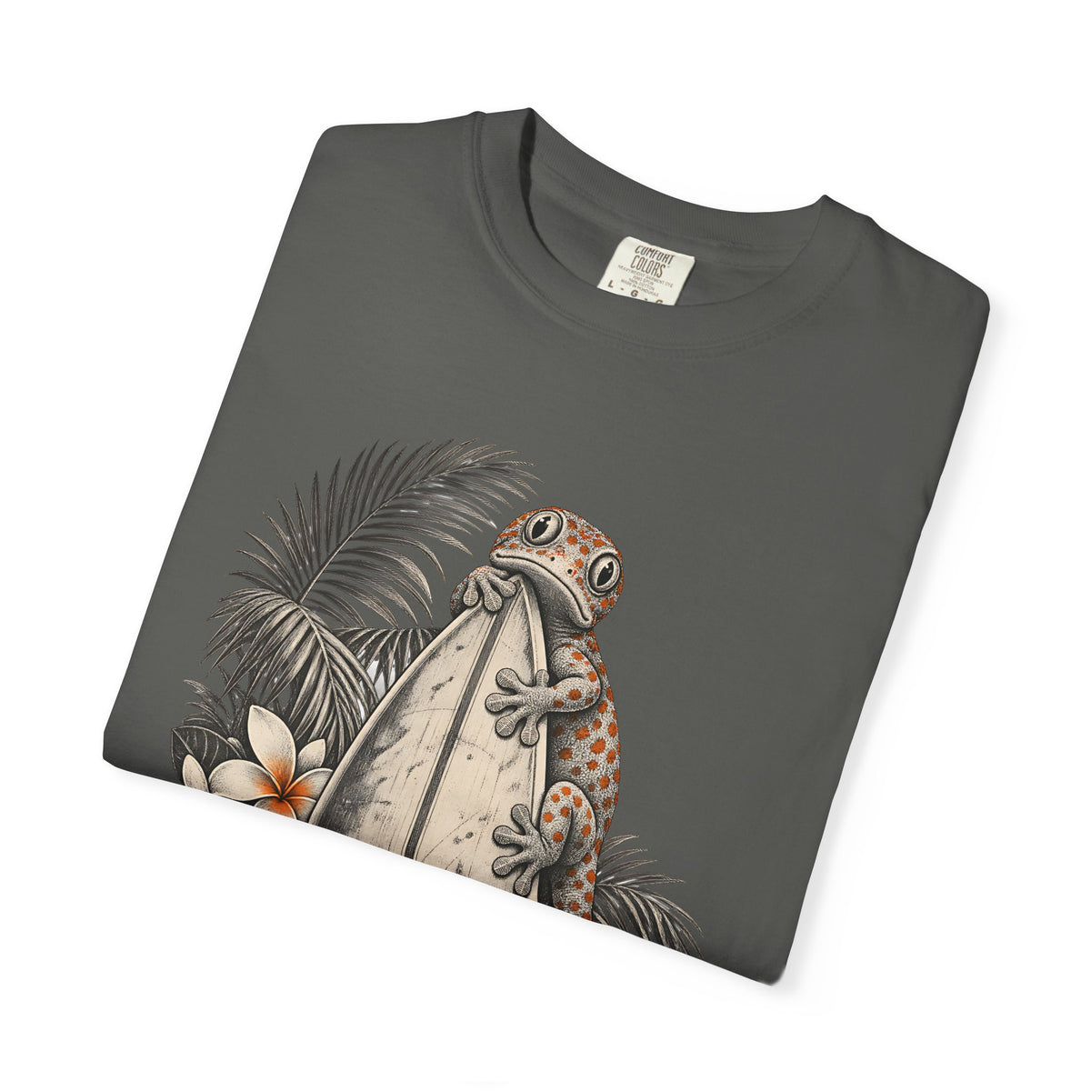 Anxiously Chill Gecko Shirt | Funny Lizard Vintage Tee | Comfort Colors T-Shirt