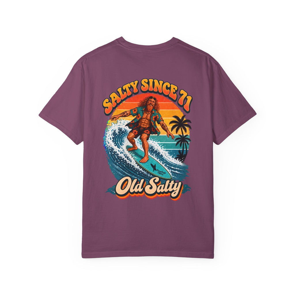 Old Salty Surf T-Shirt — "Salty Since '71" Vintage Beach Tee