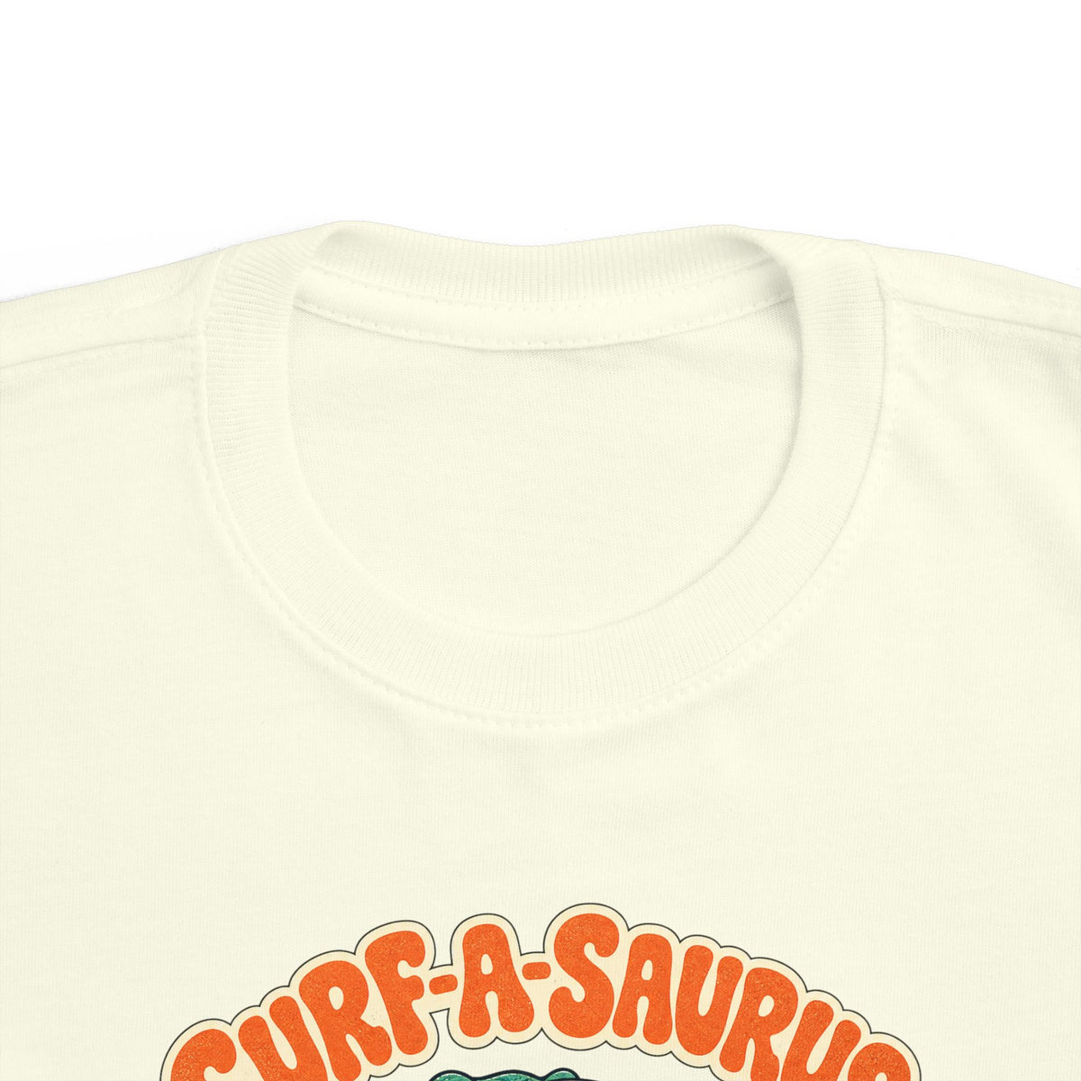 Surf-A-Saurus Kids Tee | Dinosaur Surf Kids Shirt | Toddler Beach T-Shirt | Surf Kid Gift