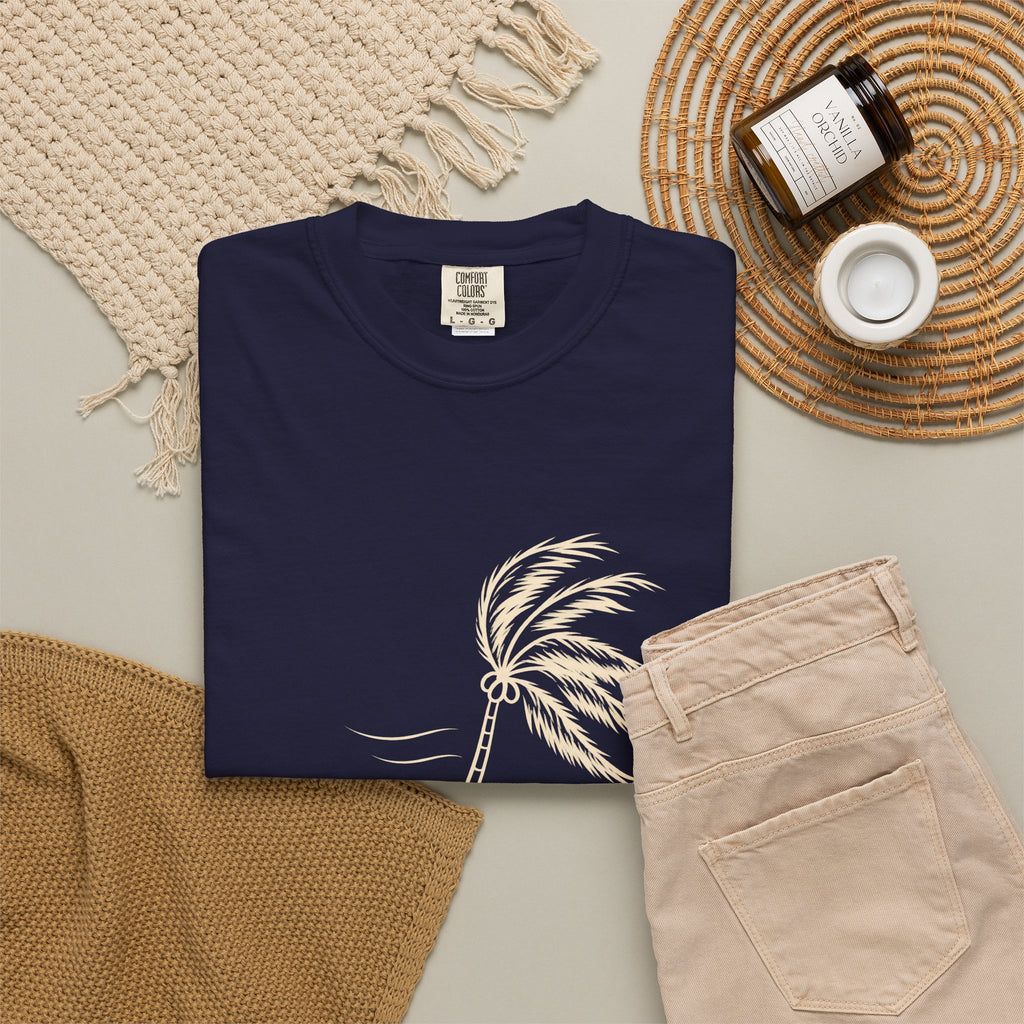 T-Shirt — Palm Tree "Bend Don’t Break" Graphic
