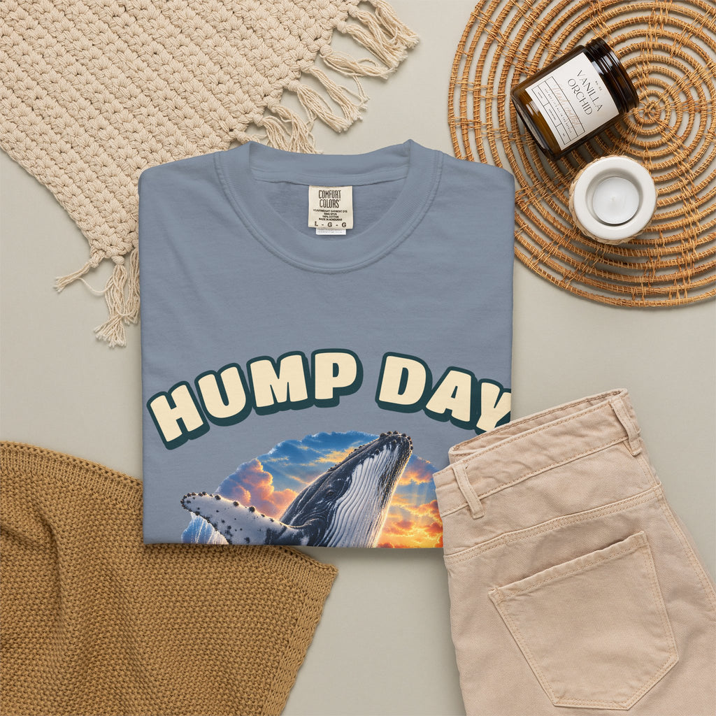 Hump Day Whale Shirt | Funny Humpback Whale Tee | Comfort Colors T-Shirt