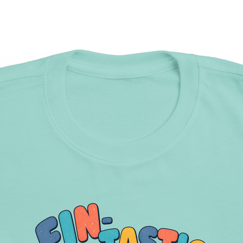 Fin-Tastic Kids Tee | Shark Surf Kids Shirt | Toddler Beach T-Shirt | Surf Kid Gift