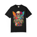 Surf Till You're Bones Tee | Funny Skeleton Surf Shirt | Retro Surfer T-Shirt | Comfort Colors