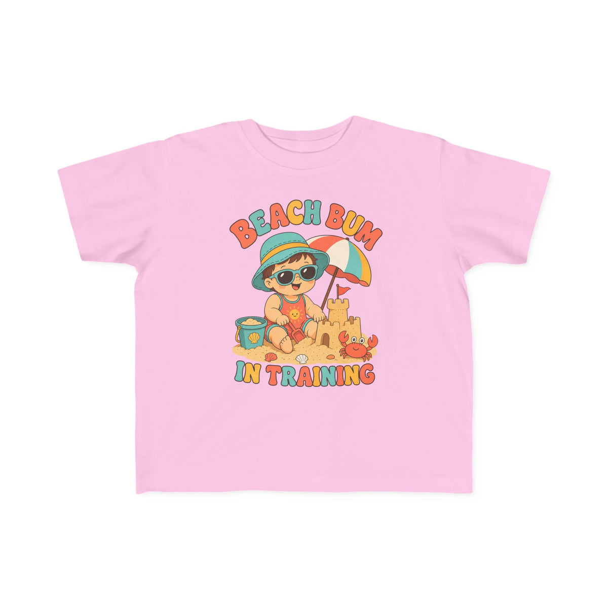 Beach Bum In Training Kids Tee | Toddler Beach Shirt | Toddler Beach T-Shirt | Surf Kid Gift