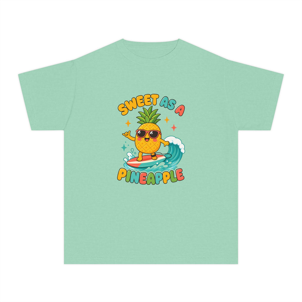 Sweet As A Pineapple Kids Tee | Pineapple Kids Shirt | Youth Beach T-Shirt | Surf Kid Gift