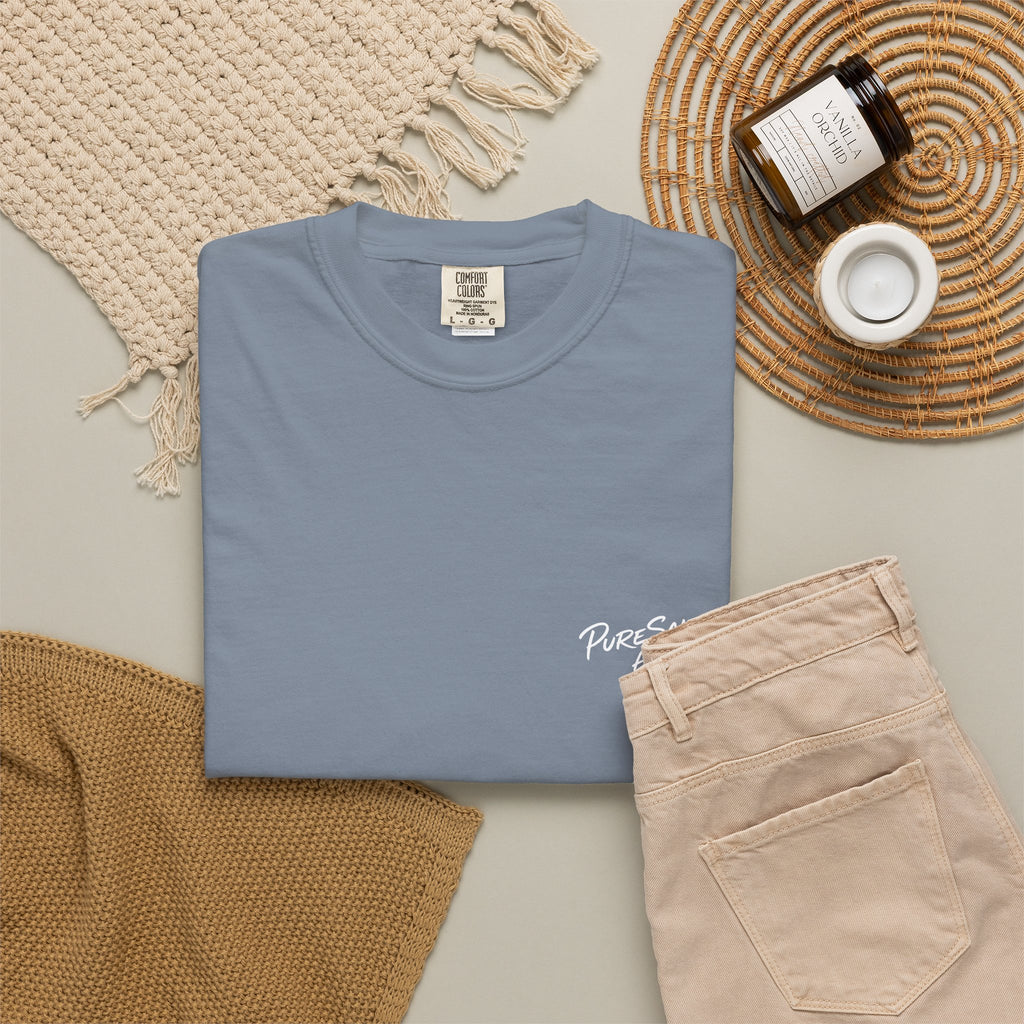 Salty Nights T-Shirt — "Good Times & Good Company" Beach Sunset Graphic Tee