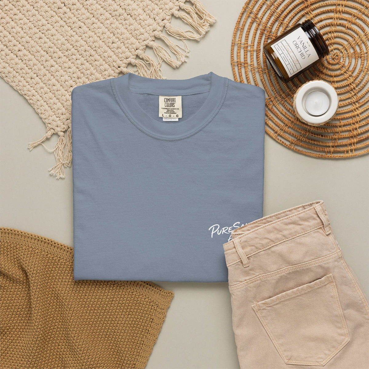 Salty Nights T-Shirt — "Good Times & Good Company" Beach Sunset Graphic Tee