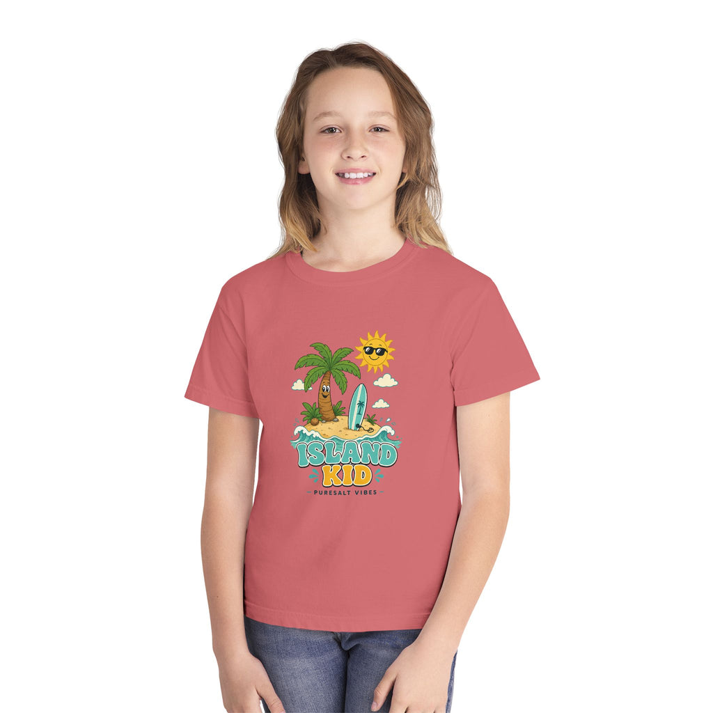 Island Kid Kids Tee | Island Kid Shirt | Youth Beach T-Shirt | Surf Kid Gift