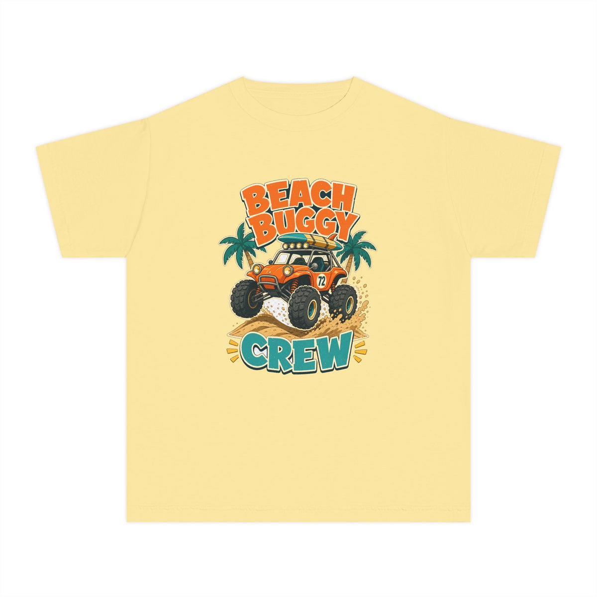 Beach Buggy Crew Kids Tee | Beach Buggy Kids Shirt | Youth Beach T-Shirt | Surf Kid Gift