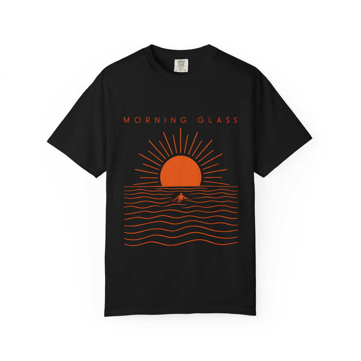 Morning Glass Surf Shirt | Sunrise Paddle Out Tee | Comfort Colors T-Shirt