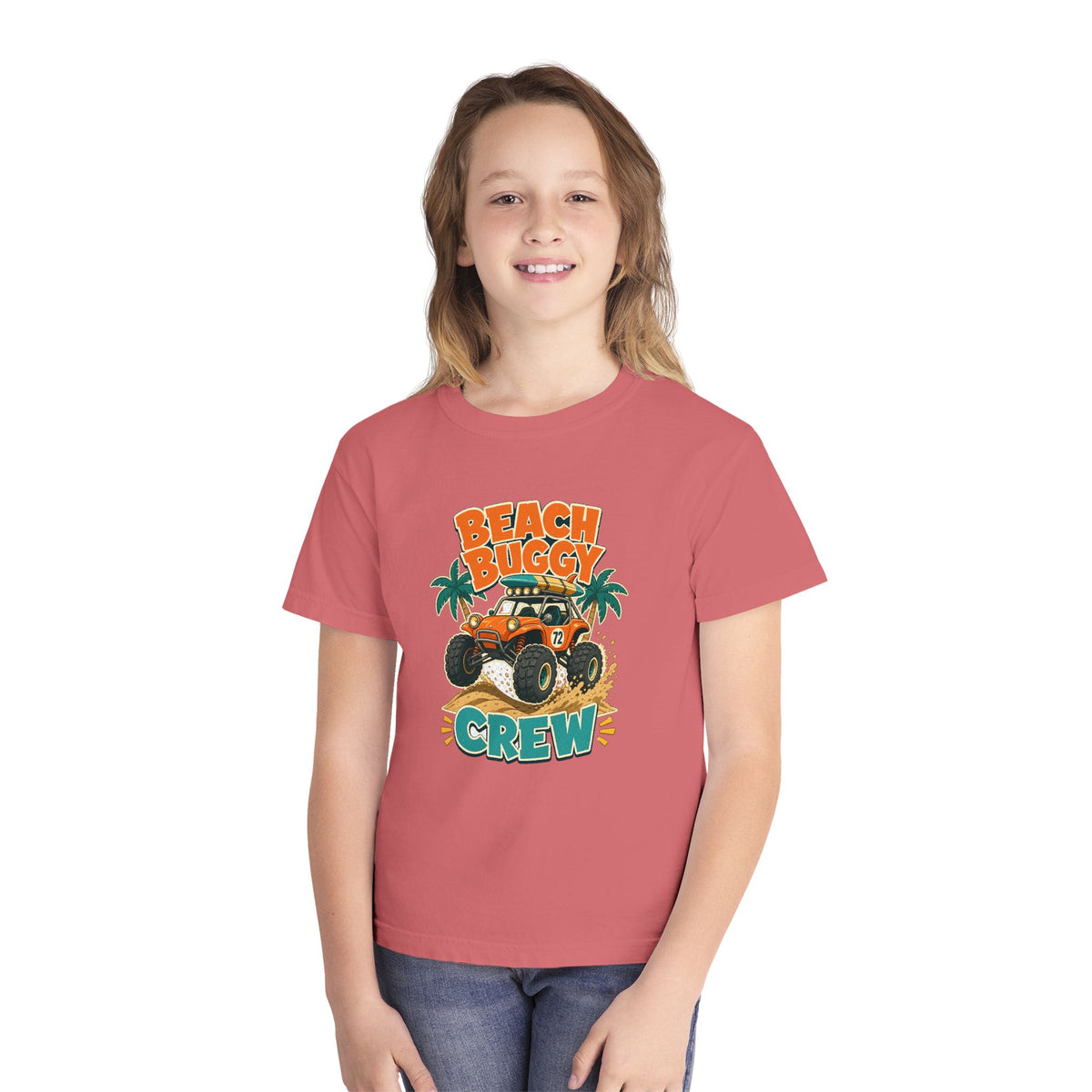 Beach Buggy Crew Kids Tee | Beach Buggy Kids Shirt | Youth Beach T-Shirt | Surf Kid Gift