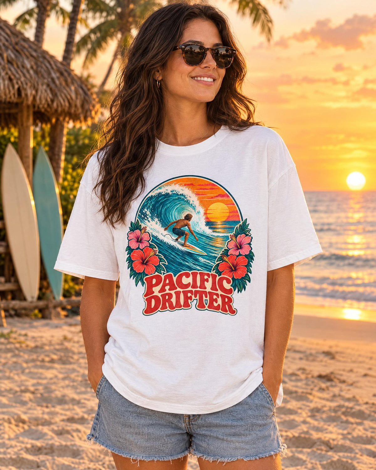 Pacific Drifter tee lifestyle photo