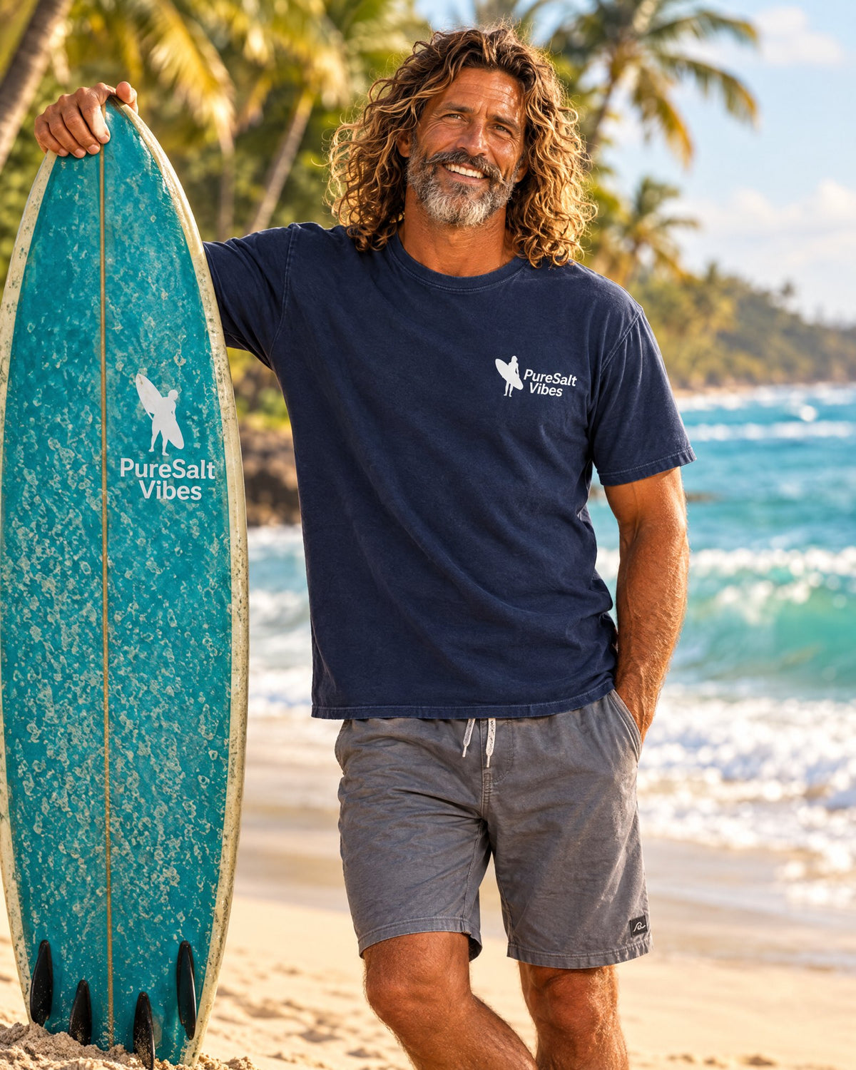 Surf T-Shirt tee mockup 4