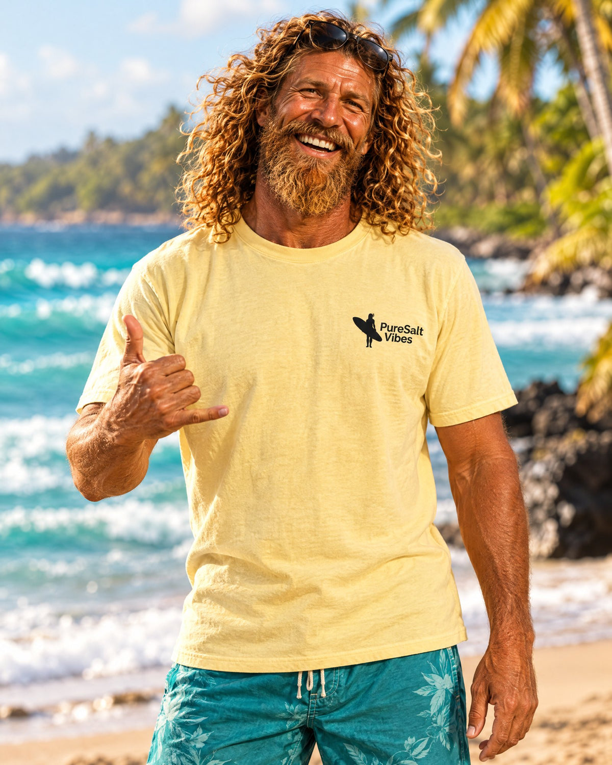 Ride the Vibe Old Timer T-Shirt tee mockup 4