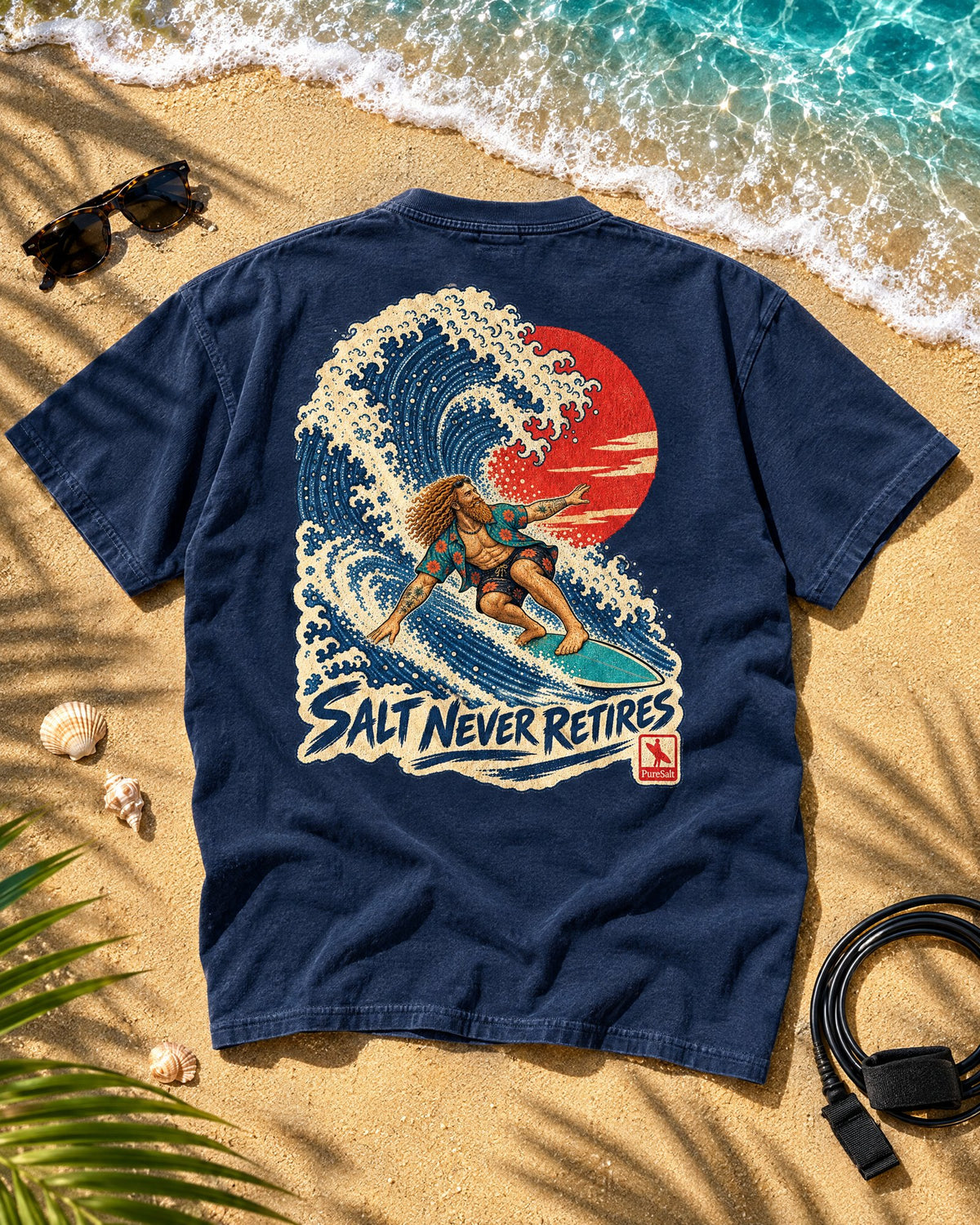 Surf T-Shirt tee mockup 1